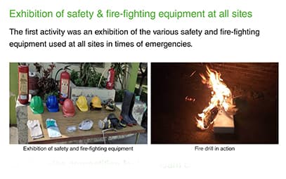 Fire safety exhibition
